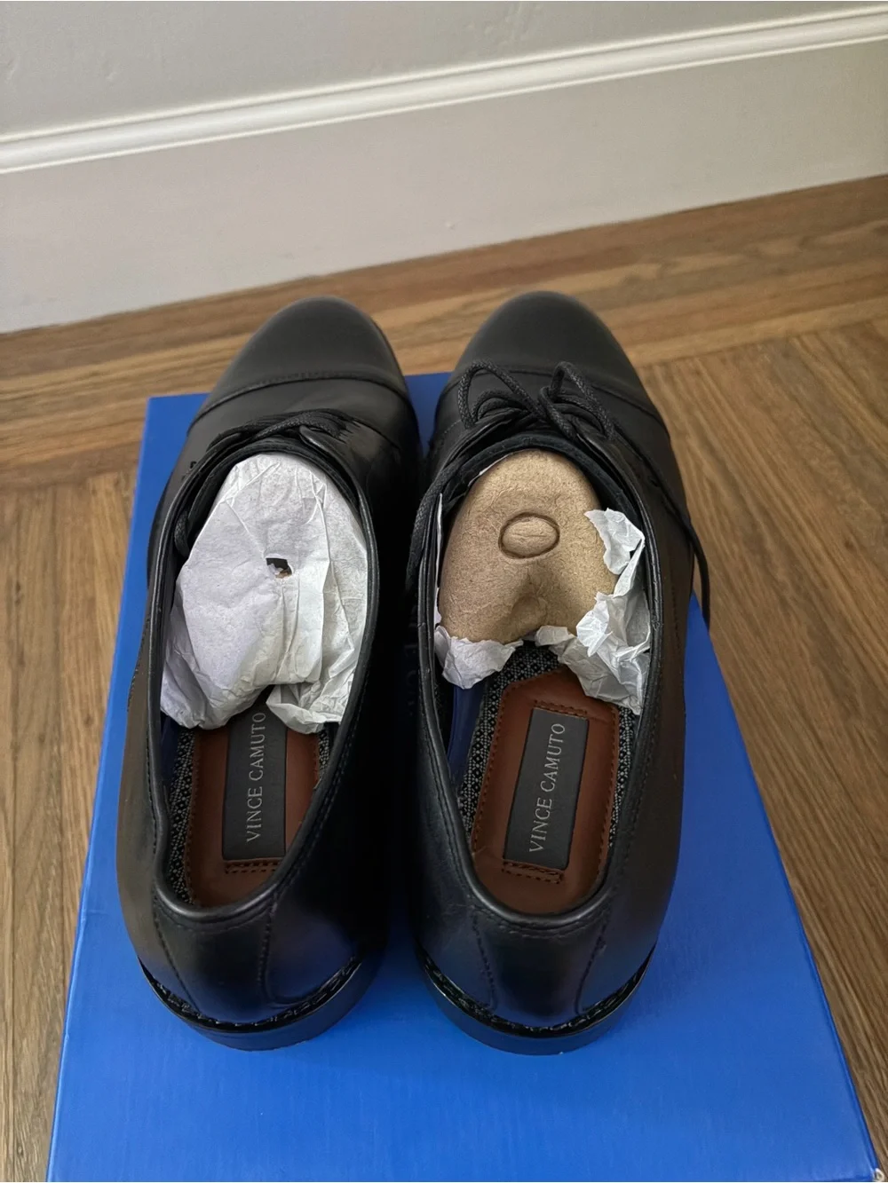 Vince Camuto Teodor Oxford Black Shoes